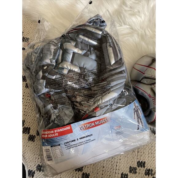 Marvel Avengers Age Of Ultron Muscle Halloween Costume Adult Standard Size NEW - Picture 5 of 9